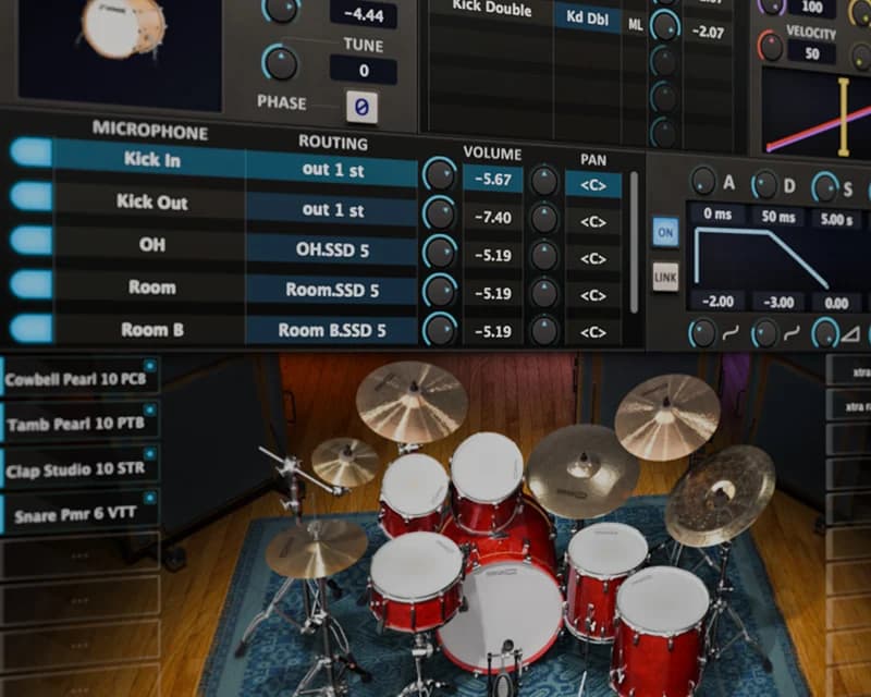 Customization Panel interface